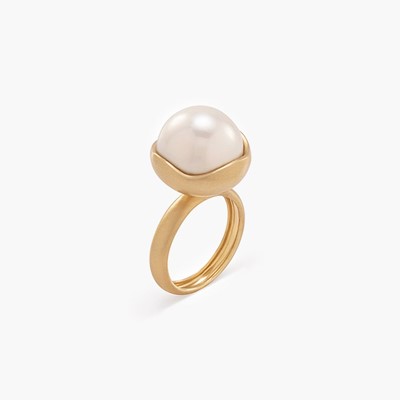 POP PEARL LARGE RING